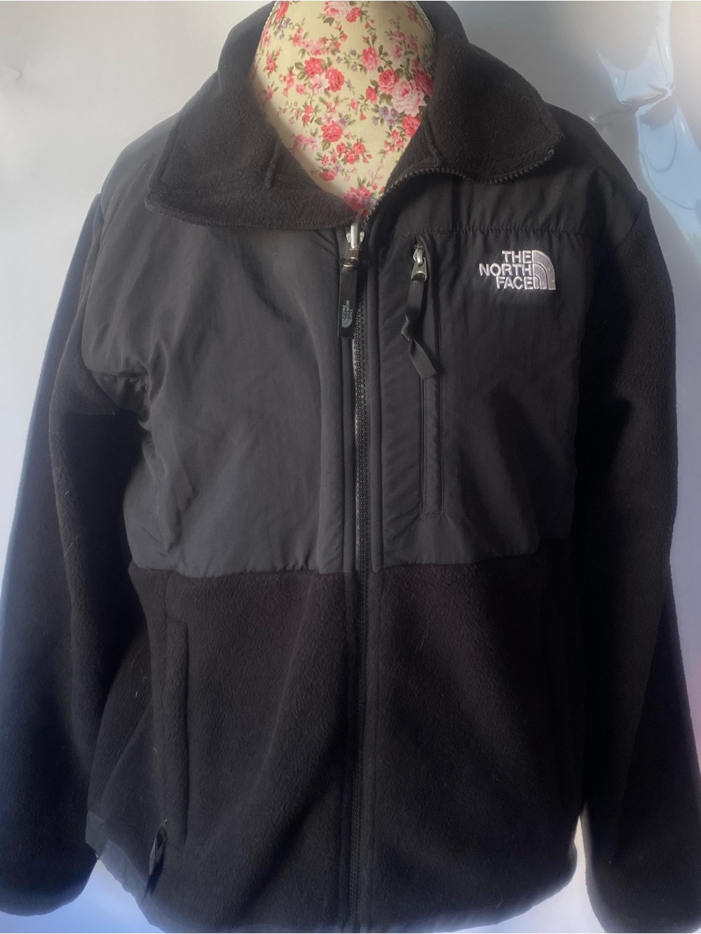 The North Face Black Two-Tone Fleece Jacket